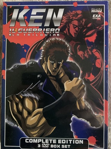 Ken guerriero dvd - 3, box